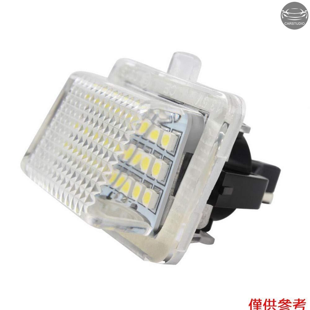 2 件 LED 牌照燈更換梅賽德斯奔馳 W204 W212 W216 W221 W207