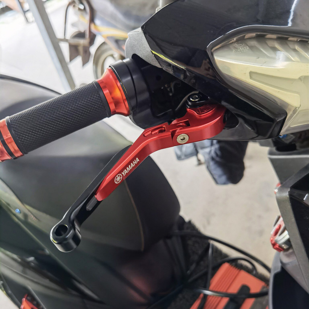 【台灣出貨】拉桿 煞車拉桿 適用YAMAHA 山葉FORCE 2.0 augur155 勁戰6代改裝剎車拉桿離合手把牛角