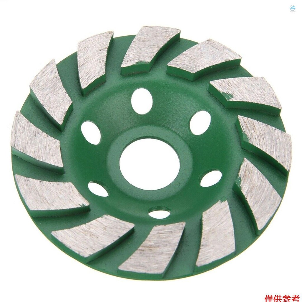 Crtw 4in 金剛石段砂輪角磨機盤,用於花崗岩石材大理石砌體混凝土切割
