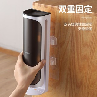 🔥臺灣出貨🔥 塑料袋收集盒垃圾袋收納盒神器抽取式壁掛家用創意大容量廚房袋子