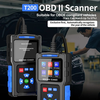 帶電池測試儀的 OBD2 掃描器 12V 24V 20 2000 CCA 10AH 300AH 汽車讀碼器汽車卡車 AG