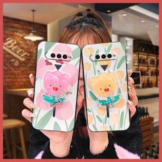 青春流沙小米黑鯊4/4S/4 Pro/4S Pro手機殼簡約散熱搞怪純色男女款旋轉防塵個性趣味奢華卡通動漫矽膠潮流質感