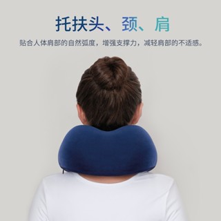 蝦皮熱賣推薦 靠枕 坐墊 記憶棉u型枕護頸枕脖子靠枕午睡頸椎頭枕脖枕飛機坐車睡覺u形枕頭 低價下殺 免運
