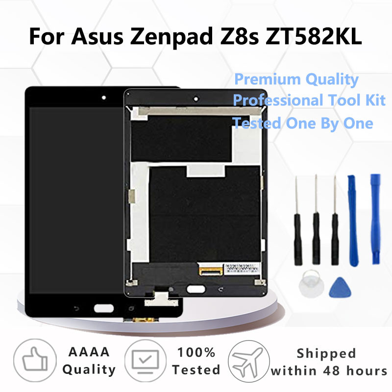 7.9" AAA 適用於華碩 Zenpad Z8S ZT582KL 液晶顯示器,帶觸摸屏數字化儀組件 + 框架 P00J