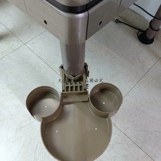 天惠#菸灰缸棋牌室專用麻將桌旋轉茶几水杯茶水麻將機餐桌