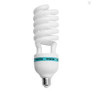 螺旋熒光燈泡 135w 5500k 日光 e27 插座節能工作室攝影影片照明