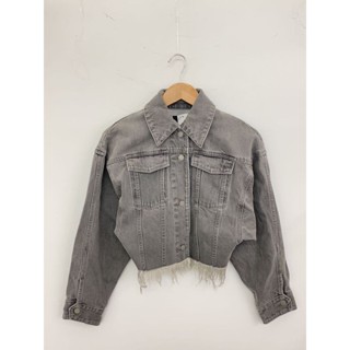 MASH STYLE LAB 牛仔外套 棉 素色 深藍色 日本直送 二手