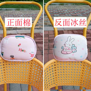 新品#【5812人收藏】夏季仿藤推車頭枕防撞嬰兒推車冬夏款頭枕遛娃車冰絲枕頭加厚通用4mj