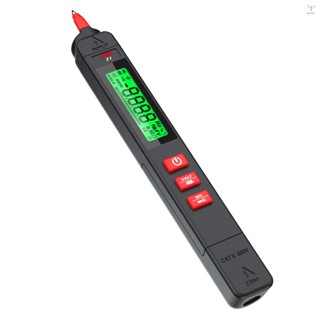Bside Z1萬用表液晶數字測試儀筆式電壓檢測器2000計數DC/AC電壓頻率電阻NCV連續性火線中性線檢查表