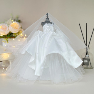 現貨速發手工成品婚紗模型擺件小眾高階感生日禮物送女生閨蜜18歲成人禮品
