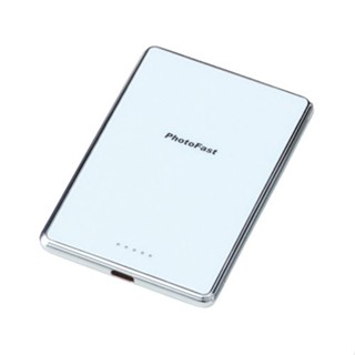 PhotoFast Mag Slim Qi2 5000mAh 超薄磁吸無線充行動電源-白