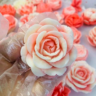 SP - 8cm Rose Kiss 矽膠模具模型 3