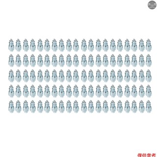 2019 新款雪地螺絲輪胎釘防滑落釘車輪輪胎 100 件適用於汽車摩托車自行車