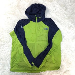 THE NORTH FACE 北面 夾克外套 綠色 尼龍 L碼 日本直送 二手