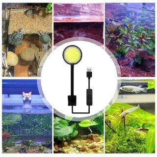 GUADALUPE水草缸聚光燈,夾上白光LED魚缸燈,安裝方便節能防水的旋轉水族箱燈水草缸
