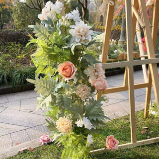 【10 件】人造綠植蕨類水草桉樹人造花植物 DIY 配件