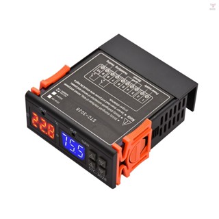 數字溫度控制器 STC-3028 智慧溫度調節器 AC 110~220V 冰箱溫控器支援加熱/冷卻/加濕/除濕/溫度公司