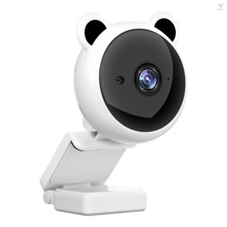 Toyutw)1080p 網路攝像頭帶麥克風,USB 2.0 臺式筆記本電腦 USB 攝像頭即插即用,用於視頻流、會議、