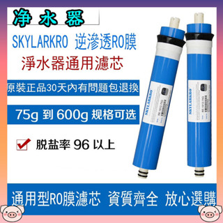 RO反滲透膜75G-1812 100G150G 400G-3012濾芯通用型 家用淨水器 淨水機純水ro膜