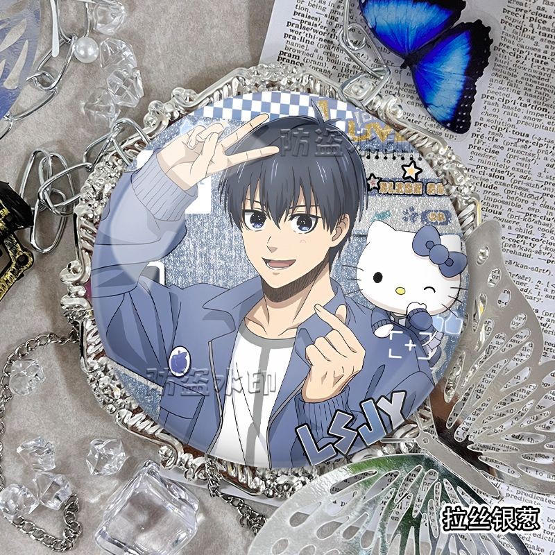 【❤臺灣 齣貨❤\免運】潔世一糸師凜 藍色監獄 三麗鷗 韆切 凪誠士郎 雙閃 吧唧 徽章 國神 鍊介禮 藍色監獄 三麗鷗