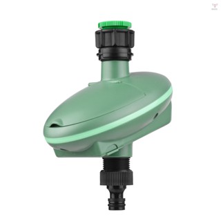 灑水定時器防水自動水定時器可程式設計花園灌溉系統控制器,帶雨延遲/手動/自動澆水,適用於草坪庭院 1 出口