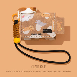 新款🔥SONY WF-1000XM5 無線藍牙耳機保護套 耳機殼 防摔殼 索尼 藍牙耳機殼 保護殼 卡通可愛皮質軟殼