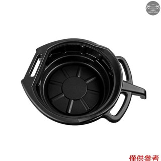 排油盤廢發動機集油器吸油盤帶 3 個把手汽車維修和維修集油盆