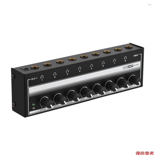 Yoh HA800 耳機放大器音訊放大器。 超緊湊型 8 通道