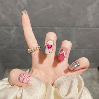 【6097 people collection】Hand-made armor fake nail patch nail