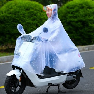 5.8萬人收藏雨衣機車電動車成人單人電瓶車戶外騎行加大加厚男女士雨披薄款5/5