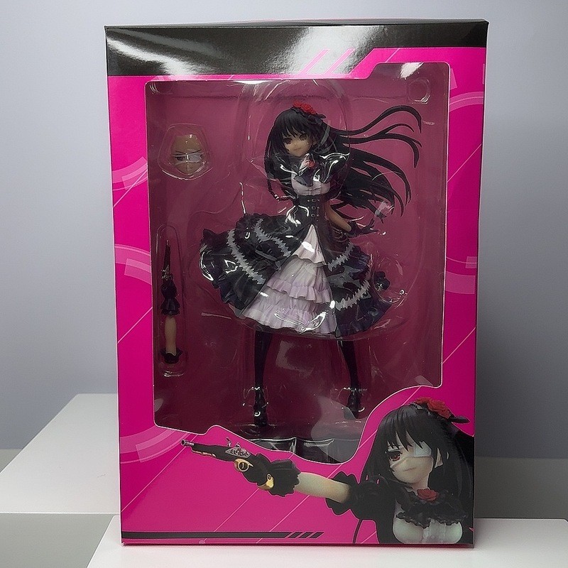 跨境新品 約會大作時崎狂三 時崎狂三 雙臉可換臉 動漫性感女約會大作戰 富士見文庫時崎狂三 模型擺件公仔 跨境新品