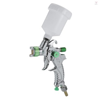 重力送料空氣噴霧迷你噴漆帶 100 毫升杯 0.8 毫米噴嘴,用於噴漆汽車傢俱牆壁