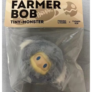 Finding UNICORN FARMER BOB 怪異守護者係列乙烯基毛絨球掛件原創藝術玩具