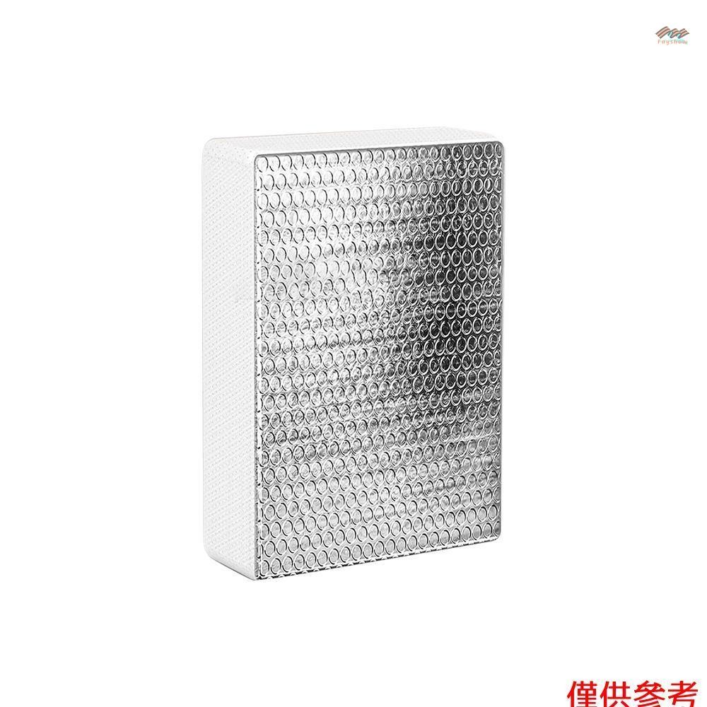 Rv 通風絕緣子 22*14*3 英寸 RV 天窗絕緣子罩露營車通風絕緣子鋁箔反光面內置高彈性絕緣海綿