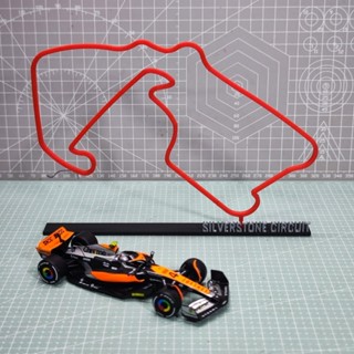 F1賽車立體模型，Silverstone Circuit，F1跑道模型擺件