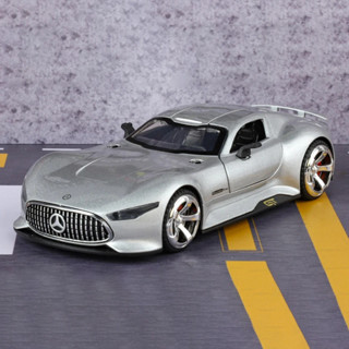 1:32賓士AMG Vision GT超級跑車合金壓鑄汽車模型聲光兒童玩俱生日禮物小男孩