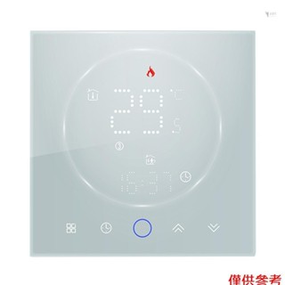 恆溫器 3A 數字可程式設計 LED 顯示地暖溫度控制器用於水加熱的數字智慧牆壁恆溫器