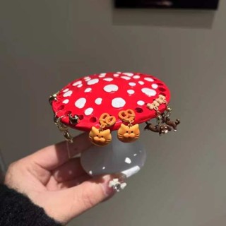 鑰匙掛鉤 鑰匙架 玄關鑰匙架 蘑菇首飾收納架置物架鑰匙扣展示架吊飾架耳環架樹脂工藝品擺件
