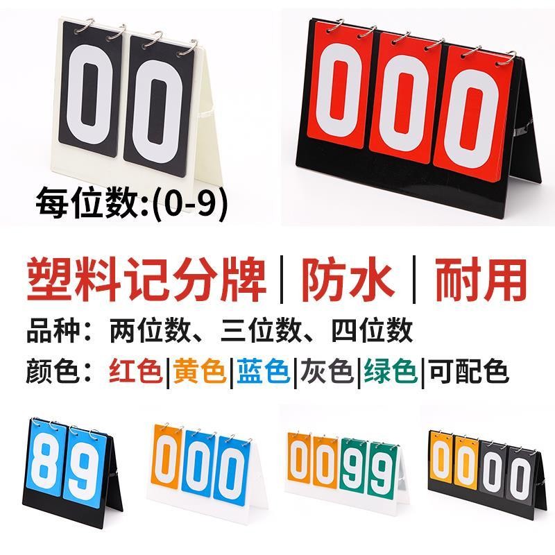 【現貨】計分板 計分牌 記分板 羽球計分板 籃球計分板  分數版 計分器 棒球計分板 籃球 足球 排球 比賽專用翻分器