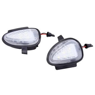 大眾高爾夫 6 MK6 GTI 2008-2014 Touran 2011-2014 款汽車 LED 後視鏡燈水坑燈超亮