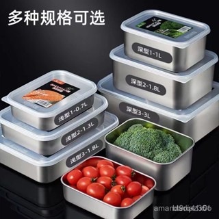 佳佳樂臺灣熱賣【免運】日式304不銹鋼保鮮盒級密封帶蓋廚房冰箱收納類收納盒不鏽鋼 密封盒 野餐 露營 保鮮盒 便當盒