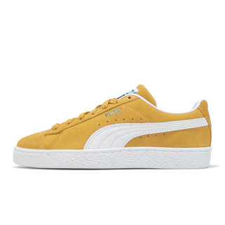 Puma 休閒鞋 Suede Classic 男鞋 女鞋 黃 白 麂皮 復古 板鞋 [ACS] 39978104