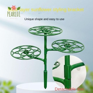 PEARL01植物支架,梯架花園植物籠架,盆景經久耐用塑膠爬架