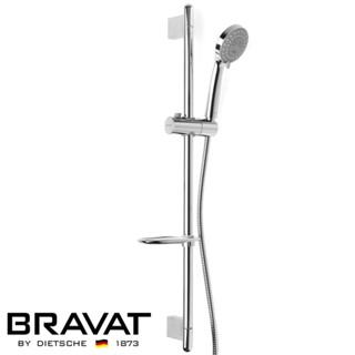 BRAVAT 新月 三段式 蓮蓬頭滑桿組