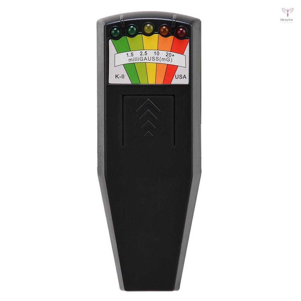 5 Led EMF儀表磁化場探測器鬼檢測超自然設備工具計數器