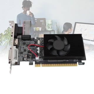 2GB DRR3 64Bit 遊戲顯示卡支援 VGA DVI 高畫質多媒體介面 PCI Express 2.0 X16 電腦