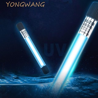 YONGWANG魚缸紫外線殺菌燈:,玻璃/塑膠黑色紫外線消毒燈,3/5/7/9/13w潛水式uv燈除藻燈