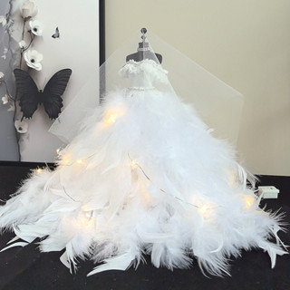 現貨速發創意小婚紗模型實用小禮品生日禮物送女生閨蜜結婚禮物18歲成人禮