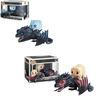 Funko POP 權利的遊戲 丹妮莉絲 龍母 騎龍經典款手辦模型收藏[快速出貨]
