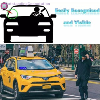 [Out-t] LED 燈標誌汽車出租車擋風玻璃燈標誌 USB 汽車 LED 標誌帶吸盤滾動 LED 顯示板控制靈活數字